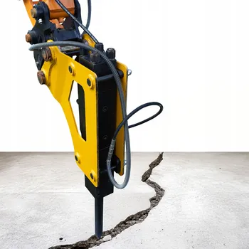 Kladivo HYDRAULICKÉ BOURACÍ KLADIVO PRO BAGR 4T, HADICE, DLAB, MANOMETR