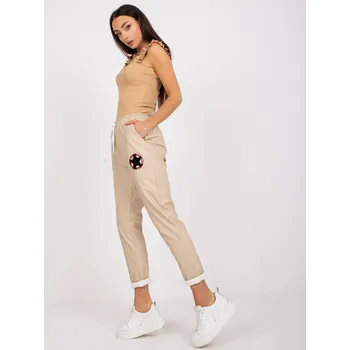 Dámské kalhoty Dámské kalhoty béžové, jedna velikost i523_2016103183050