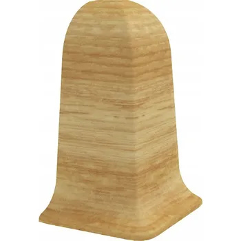 Vnější roh Vilo PVC 4 x 55, délka 10 cm, dub