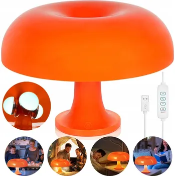 Lampička NOČNÍ LAMPA NA STŮL RETRO STOLNÍ LAMPA ŽÁROVKA E14 VE STYLU HŘÍBKU PRO HOTEL