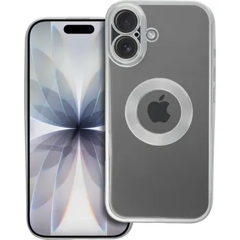 Náhradní díl pro mobilní telefon Kryt pouzdra Glam iPhone 17 Silver
