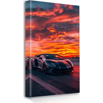 Obraz OBRAZ NA PLÁTNO S MOTIVEM SPORTOVNÍCH OBRAZ NA PLÁTNĚ AUTA DO OBÝVACÍHO POKOJE, LOŽNICE