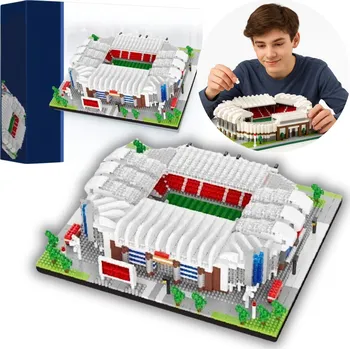 ostatní stavebnice STAVEBNICE STAVEBNICE FOTBALOVÝ STADION MANCHESTER UNITED 3800 DÍLŮ
