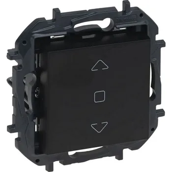 vypínač NILOE S. ŽALUZIOVÝ SPÍNAČ ČER. LEGRAND 863544B