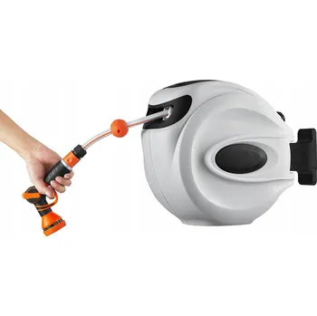 Zavlažování SucceBuy Buben na hadici 30M 200PSI Montáž na zeď Automatické navíjení