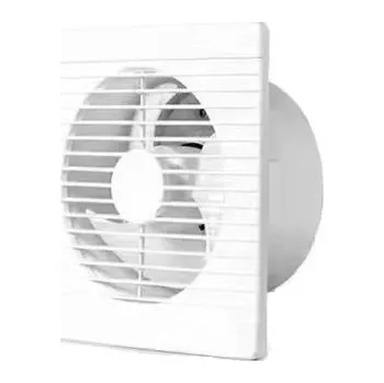 Závěsný nástěnný ventilátor 220V Bílý 25 W 180 m³/h Tichý odsávací ventilátor WC Koupelna Kuchyň Okno EU zástrčka 7,8x15x12x9,8 cm