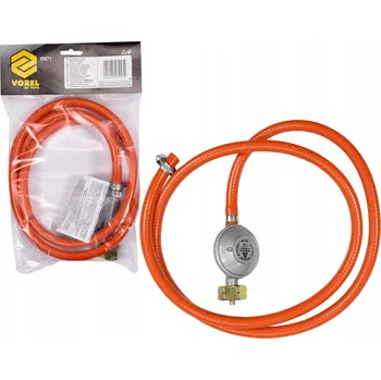 Plynová hadice Redukční ventil na plyn s 1,5m hadicí pro připojení plynové lahve ke grilu Vorel 99671