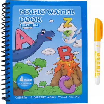 omalovánky VODNÍ OMALOVÁNKA PRO DĚTI OPAKOVANĚ POUŽITELNÁ S PEREM