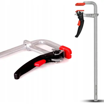 Truhlářská svěrka Svářecí svěrka 500x80 mm Kovaná s ráčnou Zámečnická