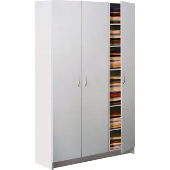 Šatní skříň Skříň IDEA nábytek 152 x 203 x 53 cm bílá