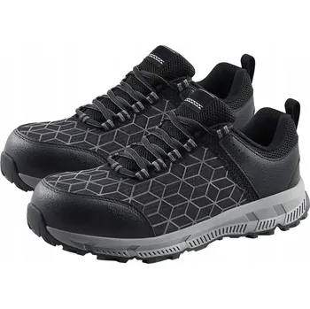 Pracovní obuv SucceBuy Bezpečnostní Obuv Velikost 43 Ochranná Prodyšná Obuv Černá