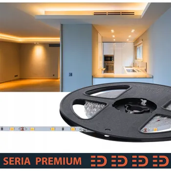 LED páska LED pásek Premium 12V Slim 4mm 60 LED 3000K 500lm SMD2835 5 let záruka