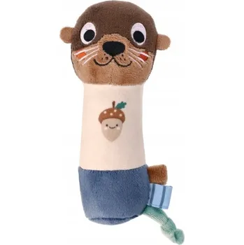 LUPILU Plyšová Senzorická hračka Pro Miminka chrastítko, kousátko