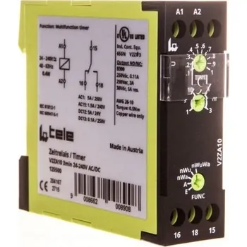 Relé Časové relé Relpol 2615224 1P 5 A 24-240 V AC/DC
