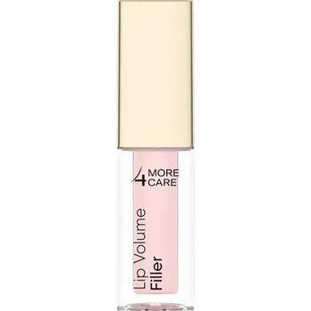 Lesk na rty MORE4CARE Lip Volume Filler Lesk-sérum pro zvětšení objemu rtů light pink