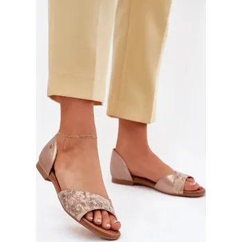 Dámské sandále Maciejka Sandály z přírodní kůže- letní klasika, 41 i240_214697_2:41