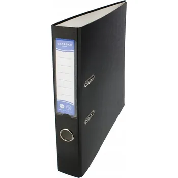 ŠANON na DOKUMENTY plastový A4/50 kancelářský s mechanismem Černý STARPAK