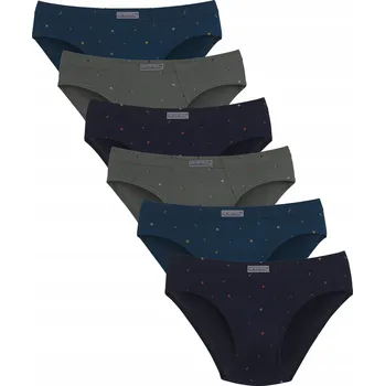 Slipy 6x PÁNSKÉ SLIPY 100% BAVLNA VELIKOST 5XL