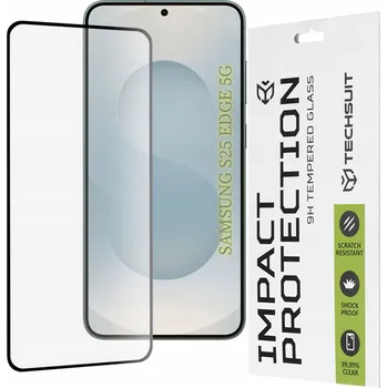 Tvrzené Sklo pro Samsung Galaxy S25 Edge Techsuit 111D Full Cover Černé