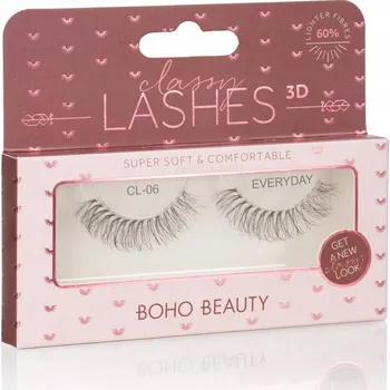 Umělé řasy UMĚLÉ ŘASY NA PÁSCE BOHO BEAUTY CLASSY LOOK CL-06 PRO KAŽDODENNÍ NOŠENÍ