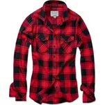 Dámská košile BRANDIT BD9336 RED/BLACK S