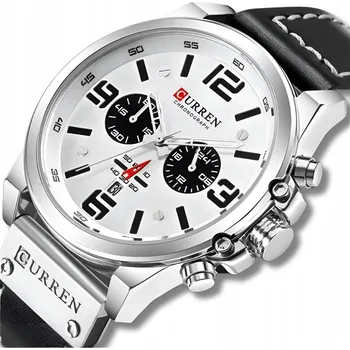 Hodinky Curren Pánské hodinky Quartz analogový chronograf data