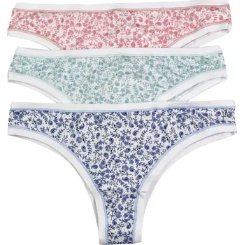 Kalhotky Kalhotky brazilky Cotonella – bavlna- elastan, VÍCEBAREVNÝ L i170_8052108393081