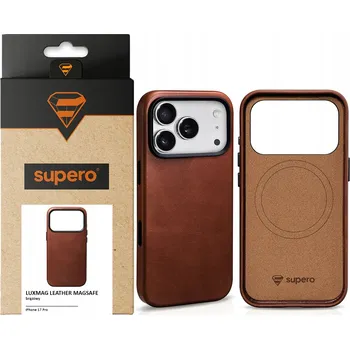 Pouzdro na mobilní telefon Zadní Kryt SUPERO pro Apple iPhone 17 Pro hnědý