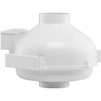 Domácí ventilátor SucceBuy Potrubní Ventilátor 323 m³/h ABS Voděodolný a Prachotěsný