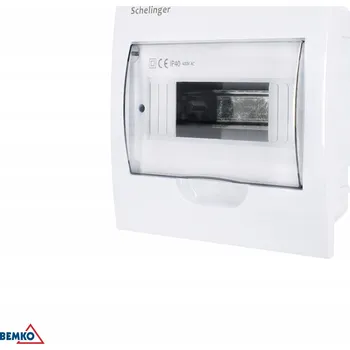 Rozvaděč Rozvodnice pod omítku 1x8 IP40 svorkovnice 8N+8PE BEMKO