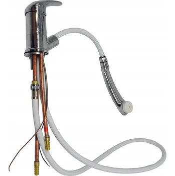 Vodovodní baterie SPRCHOVÁ BATERIE KOHOUTEK PRO KARAVAN, OBYTNÝ VŮZ S HADICÍ 1.5m A VYPÍNAČEM