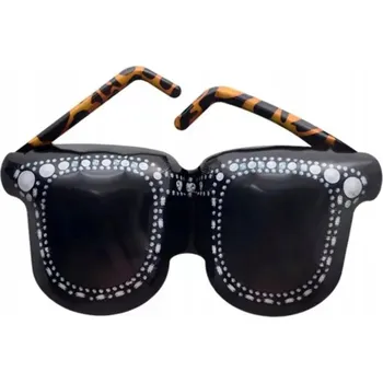 Balónek Fóliový balónek Černé sluneční brýle Narozeninová párty Léto Disco 62x83cm