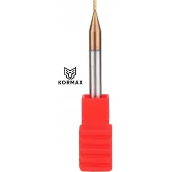 Vrták Fréza na kov Kormax karbidová průměr 1 mm délka 50 mm