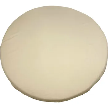 Prostěradlo MIMIKO Prostěradlo napínací na kulatou matraci Béžové 100 cm x 100 cm