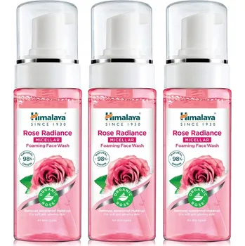 Himalaya Micelární čisticí pěna na obličej s růží