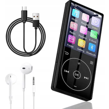 MP3 PŘEHRÁVAČ s Bluetooth 4.2, RÁDIEM, Hi-Fi a 32GB Pamětí - PŘENOSNÝ, pro AUDIOKNIHY