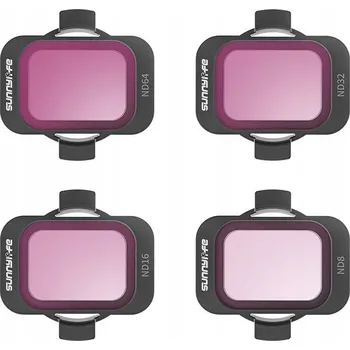 Dron SUNNYLIFE SADA 4 VÝMĚNNÝCH ND FILTRŮ 8/16/32/64 PRO DRON DJI AVATA 2
