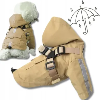 Pláštěnka Bundička Lalazoo béžová 4XL