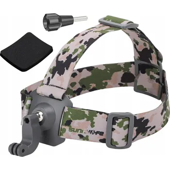 Příslušenství pro videokameru Držák na hlavu Popruh + Adaptér pro GoPro SJCAM XIAOMI DJI INSTA360