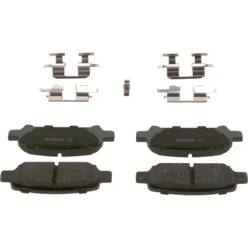 Brzdová destička Bosch 0 986 424 650 Sada brzdových destiček zadní SUBARU