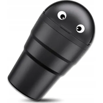 Odpadkový koš MINI ODPADKOVÝ KOŠ DO AUTA na stůl UZAVÍRATELNÝ MALÝ ODPADKOVÝ KOŠ