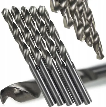 Vrták SADA VRTÁKŮ DO KOVU HSS 10 MM 5 KS BLACK