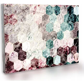 Obraz OBRAZ NA PLÁTNĚ NA ZEĎ Geometricos 50x70 cm