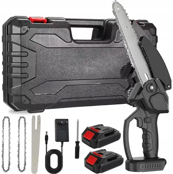 Ruční pilka AKU ŘETĚZOVÁ PILA MINI PILKA NA VĚTVE 2xAKU