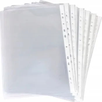 OBALY NA DOKUMENTY A4 KRYSTALICKÉ PP 100ks FÓLIOVÉ KANCELÁŘSKÉ