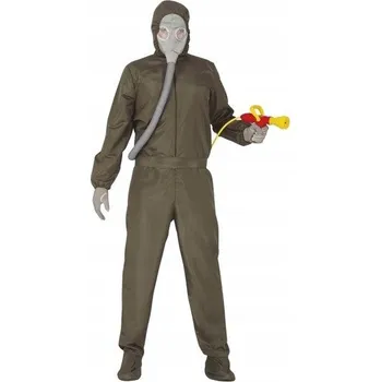 Karnevalový kostým Kostým oblek maska plynowa halloween M