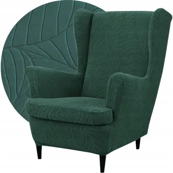 Křeslo Potah na křeslo Ubieramy-meble zelený