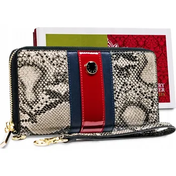 Peterson peněženka z pravé kůže, vícebarevná PTN ST-781-2015 SNAK -