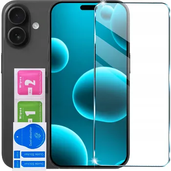 Tvrzené sklo KrainaGSM pro Apple iPhone 16 Pro, iPhone 17 Pro, 1 ks