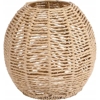 Stínidlo Ratanové stínidlo na lustr, moderní stínidlo na lampu, stínidlo na stolní lampu